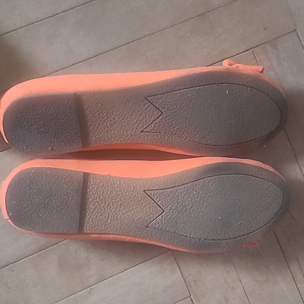 Delia coral ballet flats size 9 - Picture 2 of 3